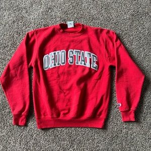 Champion Eco Fleece Ohio State Crewneck Sweatshirt Size Small